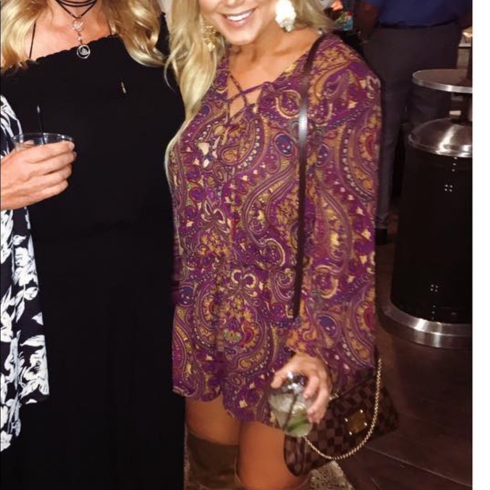 Show me your Mumu floral romper